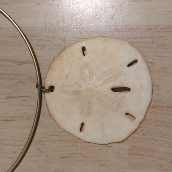 Unique Vintage Sand Dollar Choker - Picture 2 of 5